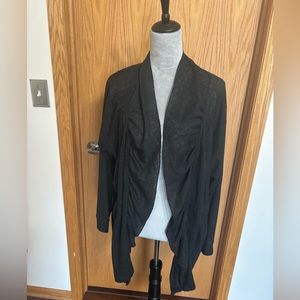 RXB Women’s Black Cardigan With Lace Size 3X